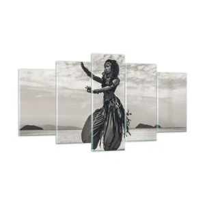 Quadro su Vetro 160x85cm Ballerino Folk Orientale Stampe Immagini Moderni Murale - Foto 1 di 10