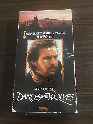 Dances with Wolves (VHS, 1990) Kevin Costner - Image 1 of 3
