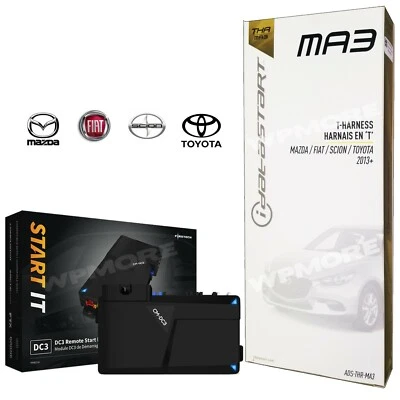 iDatalink ADS-THR-MA3 + FT-DC3-LC for PUSH-TO-START REMOTE START 2013 & up Mazda - Image 1 of 3