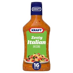 Zesty Italian Salad Dressing, 16 Fl Oz Bottle - Picture 1 of 11
