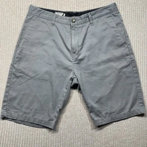 Volcom Shorts Herren 34 dunkelblau flach Corpo Klasse Twill modern Chino Sommer - Bild 1 von 13