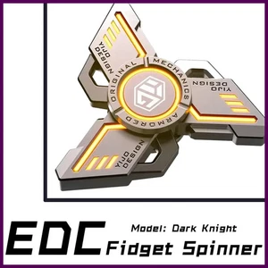Resplandor. Metal EDC Fidget Spinner juguete inquieto alivio del estrés alivio de la presión. Mano - Imagen 1 de 30
