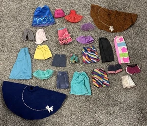 Vintage Barbie And Misc Skirt And Shorts Lot - Picture 1 of 10