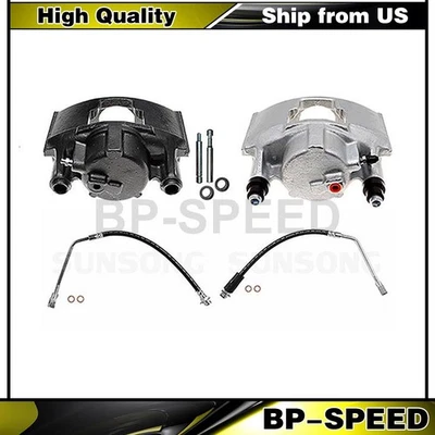 Pinza de freno delantera freno manguera hidráulica línea de freno se adapta a Chevrolet Blazer 6,5 L Foto 1 de 4