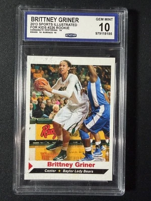 Sports Illustrated for Kids 2013 Brittney Griner #226 CGC 10 novato radiocontrol Foto 1 de 3