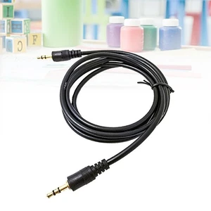  Adaptador de cable de extensión de auriculares con cable de audio estéreo macho a macho duradero de 3,5 mm - Imagen 1 de 12