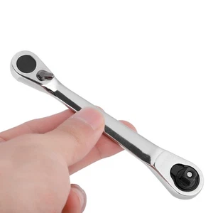 Allen Wrench1/4" Mini Ratchet Socket Wrench Screwdriver Hex Wrench Quick Release - Picture 1 of 11