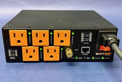 WattBox WB-300VB-IP-5 IP Power Conditioner WB357 - Image 1 of 4