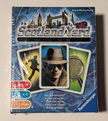Scotland Yard El Juego de Cartas 3-5 Jugadores Ravensburger Inka & Markus Marca 9+ NUEVO Foto 1 de 2