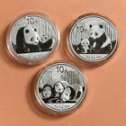 China Panda 2011 + 2012 + 2013 - 3x 1 oz Silber - 10 Yuan