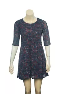 Urban Outfitters Staring At Star Printed Babydoll Dress XS 2 Women's NWT 21152 - Picture 1 of 7