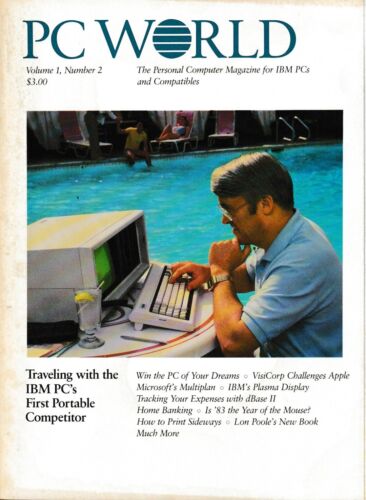 PC World The Personal Computer Magazine for IBM PCs and Compatibles Vol 1 No 2