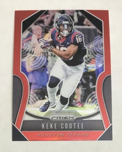 Panini Prizm 2019 NFL Football Keke Coutee venta al por menor tarjeta roja SSP #134 - Imagen 1 de 2