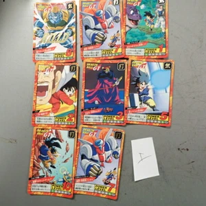 I 8 Dragonball Z GT Artbox Trading Card Bandai Japan packs Dragon Ball Panini - Imagen 1 de 2