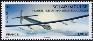 2021 FRANCE N°5505** AVION Solar Impulse Pionnier de la transition Ecologique NH