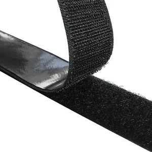 Klettband Set selbstklebend extra stark Klettverschluss Hakenband + Flauschband - Afbeelding 1 van 4