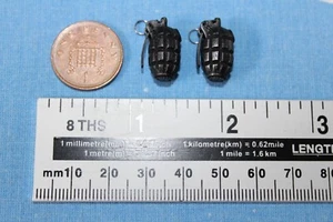 DID DRAGON IN DREAMS 1:6TH SCALE WW2 BRITISH 1ST AIRBORNE 2 x Metal Grenades ROY - Picture 1 of 1