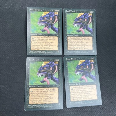 Basal Thrull MTG Fallen Empires Magic the Gathering Black Christopher Rush Art 4 - Image 1 of 4