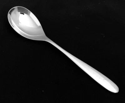 ROBERT WELCH Stainless STANTON MIRROR Glossy SERVING SPOON 9 1/4" Flatware 18/10 - Image 1 of 2