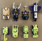 G1 Transformers Vintage Lot Astrotrain Blitzwing Constructicons Insecticons