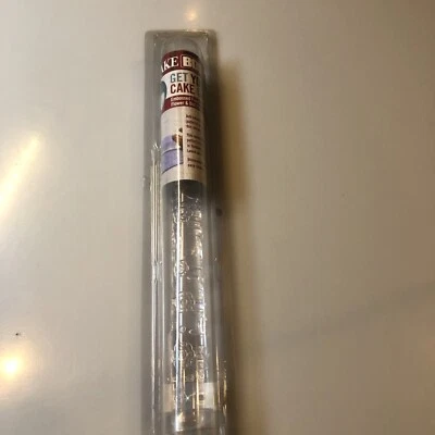 Cake Boss Flower and Dots Pattern Fondant Impression Roller/ New   (R) - Image 1 of 4