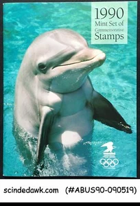 UNITED STATES USA 1990 COMMEMORATIVE STAMPS BOOKLET MNH - Picture 1 of 11