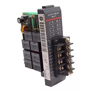 Siemens TI 305-01T Simatic PLC Output Relay Module, 8-Point, 5-265VAC/5-30VDC - Picture 1 of 7
