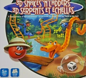 Snakes 'N Ladders 3D Sneaky Game of Ups & Downs 2015 Complete  - Picture 1 of 12