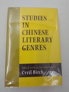 Studies in Chinese Literary Genres. Edited With an Introduction by Cyril Birch. - Picture 1 of 18