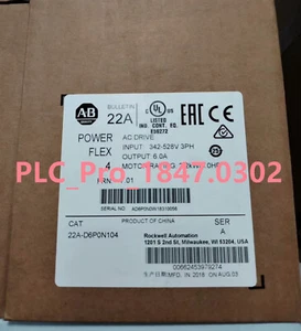 1PCS New Factory seal Allen Bradley 22A-D6P0N104 22AD6P0N104 Fast delivery - Picture 1 of 4