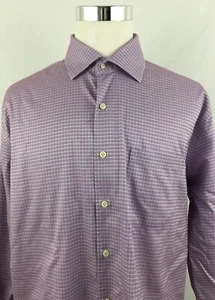 Peter Millar Nanoluxe Herren Karohemd pflegeleicht Gr. 18 lang - Bild 1 von 5