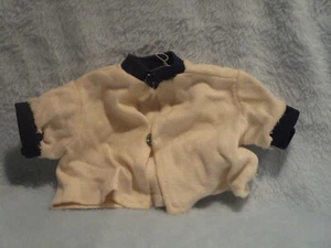 VTG Ken Blazer White with Navy Accents - Picture 1 of 2