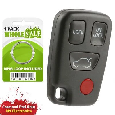 Replacement For 1999 2000 2001 2002 2003 2004 2005 Volvo S40 Remote Shell Case Foto 1 de 4
