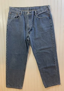 Men’s Levi’s Strauss 550 Size 40 X 30 Blue Denim Straight Leg - Picture 1 of 11