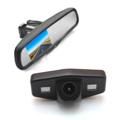 Reverse Camera Replacement Rear view Mirror Monitor for Honda Accord Pilot Civic - Image 1 of 4