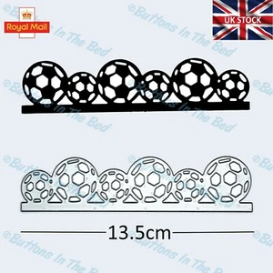 Football Edging Metal Cutting Die, Footballing, Male, Card Making, Crafting, F5 - Picture 1 of 8