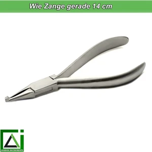 Zahnärztliche kieferorthopädische Wie Zange Gerade Biegedraht Klammern Bildende - Picture 1 of 4