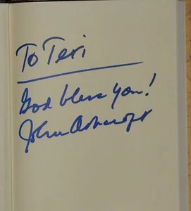 Lektionen von einem Vater zu seinem Sohn SIGNIERT von John Ashcroft 1994 HC 1./1. - Bild 1 von 3