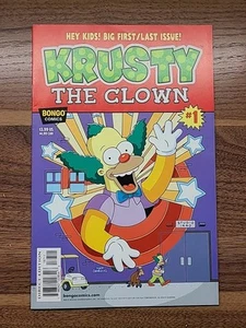 Krusty der Clown #1 Bongo Comics Erst-/Letzte Ausgabe - Bild 1 von 2