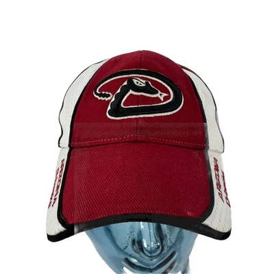 Arizona Diamondbacks D-backs Hat Twins Enterprise Adult Red & White Baseball Cap - Image 1 of 4