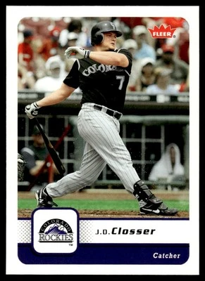 2006 Fleer J.D. Closser Colorado Rockies #327 - Image 1 of 2