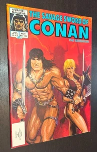 SAVAGE SWORD OF CONAN #106 (Marvel Comics 1984) -- Copper Age Fantasy -- VF - Picture 1 of 3