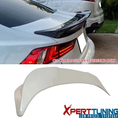 Fits 14-20 Lexus IS250 350 Trunk Spoiler Painted #077 Foto 1 de 4