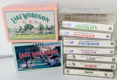 Lake Wobegon USA Garrison Keillor Cassette Box Set Of 7 Stories 1993 HighBridge - Image 1 of 4