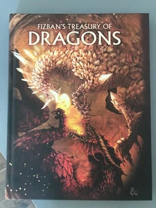 D&D Dungeons & Dragons Fizban's Treasury of Dragons cov. alt. INGLESE VEDI FOTO - Foto 1 di 3