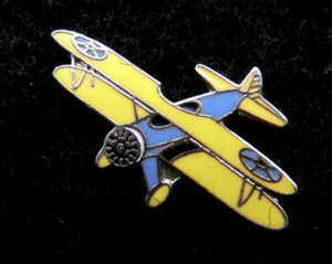N2 STEARMAN LAPEL HAT PIN UP PT-13 PT-17 KAYDET PILOT CREW TRAINING PLANE - Picture 1 of 24