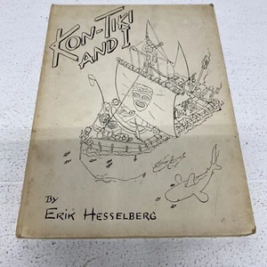Kon-Tiki und ich (Hardcover 1952) Erik Hesselberg Reiseabenteuer - Bild 1 von 9