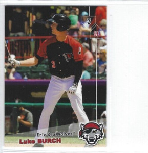 2019 Erie SeaWolves (Double A-Detroit Tigers) Luke Burch