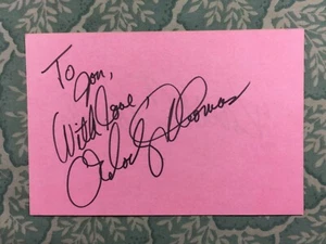 Melody Thomas - The Young and the Restless - The Fury- The Car- Autographed 1985 - Picture 1 of 2