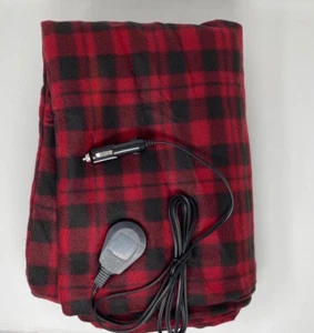 NEU Camco Heizdecke - 12 Volt, 59"" x 43"", rot/schwarz kariert Auto Wohnmobil Camping - Bild 1 von 1